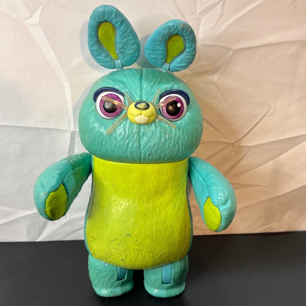 Mattel 9" Bunny Action Figure Toy Story 4 Teal Green Good Disney Pixar 2018 - Picture 4 of 5